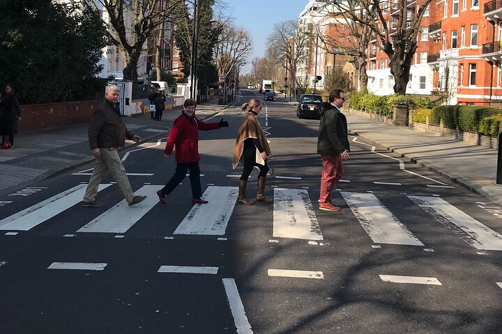 Walk the famous Abbey Road crossing !